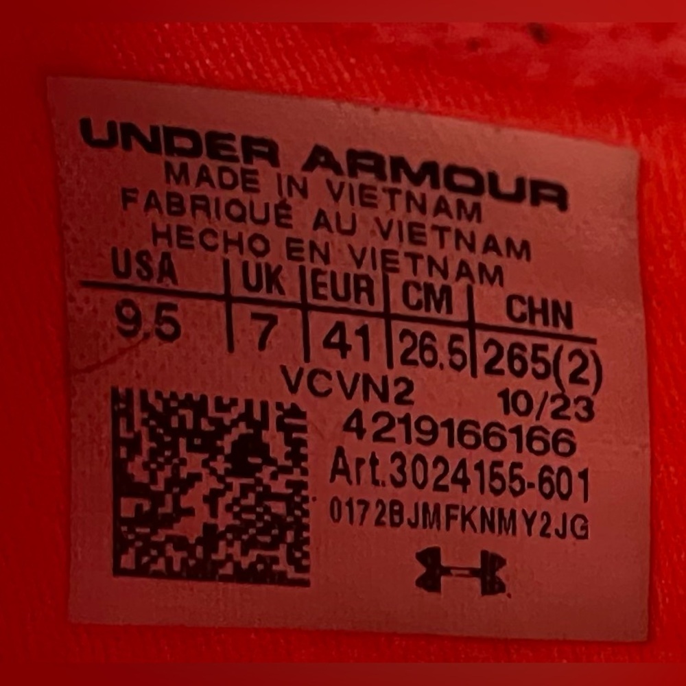 Under Armour HOVR Phantom 2 IntelliKnit “Brilliance” Athletic Shoes, Women’s 9.5 - Picture 10 of 10